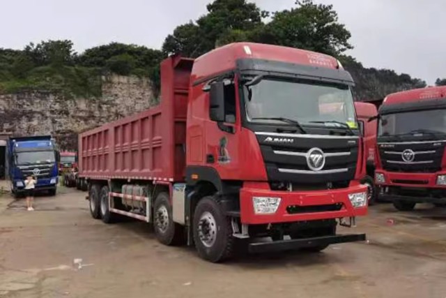 2023 Auman 8*4 Dump Truck With Foton Cummins X11NS6B400 Engine, Diesel Fuel Type and Manual Transmission Euro VI Dump for Auman