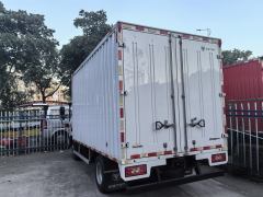 2023 hot selling Foton Ollin box truck Youth Invincible Edition 145 horsepower 4.14 meters single row light truck for Foton