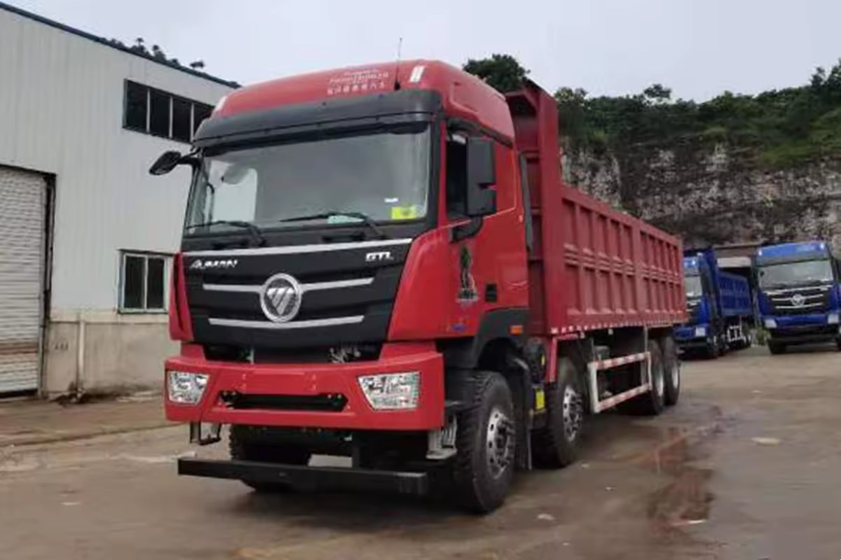 2023 Auman 8*4 Dump Truck With Foton Cummins X11NS6B400 Engine, Diesel Fuel Type and Manual Transmission Euro VI Dump for Auman