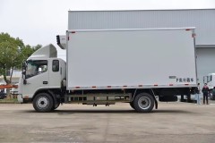 2023 Hot selling refrigerated trucks high quality JAC Shuailing Q7 handsome bell refrigerated truck cargo van box truck for JAC