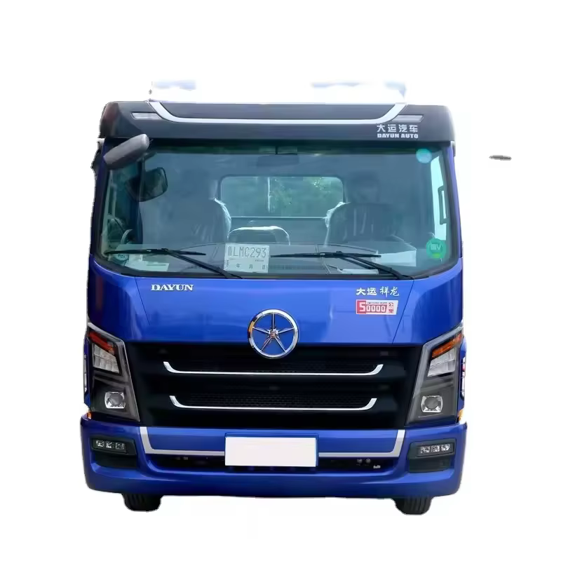 2023 China Manufacture truck Dayun Dragon Cargo truck 156 horsepower 4.12 single row box type light truck National V for Dayun