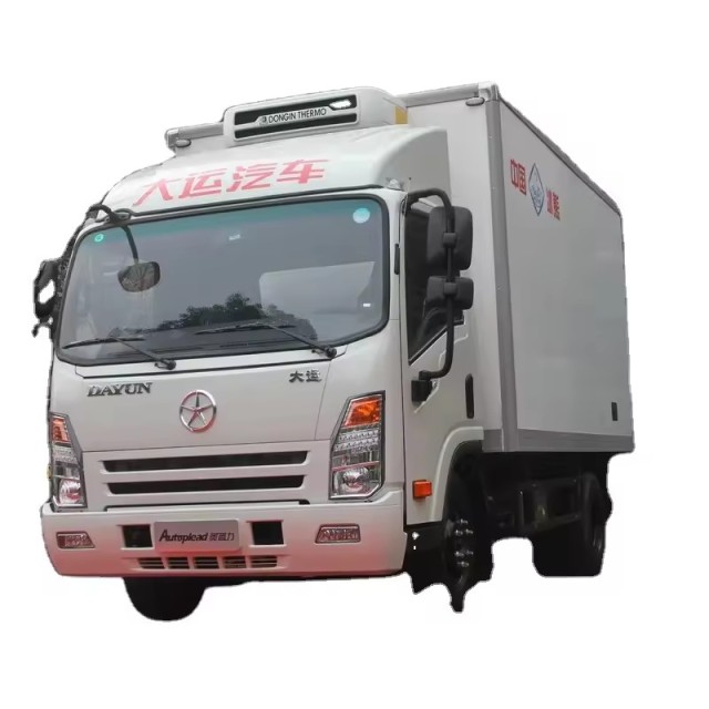 Dayun Autoplead 130 horsepower 4X2 refrigerated truck 4 meter Food Freezer Box Refrigerator for Dayun Cargo transport vehicle