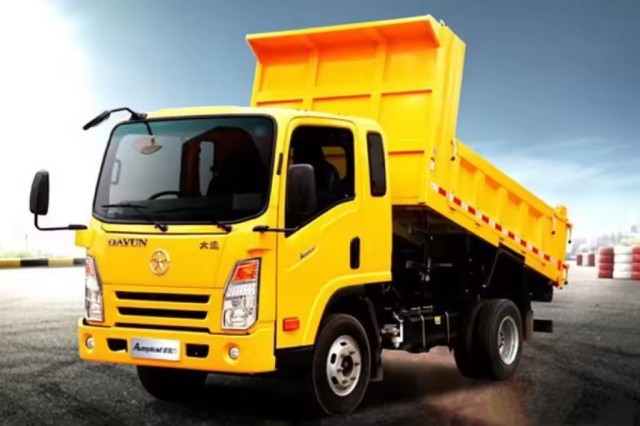 2023 China brand Cheap used new Dayun Autoplead Dumper 127 horsepower 4X2 3.05 meter 2.0L dump truck for sale for DAYUN