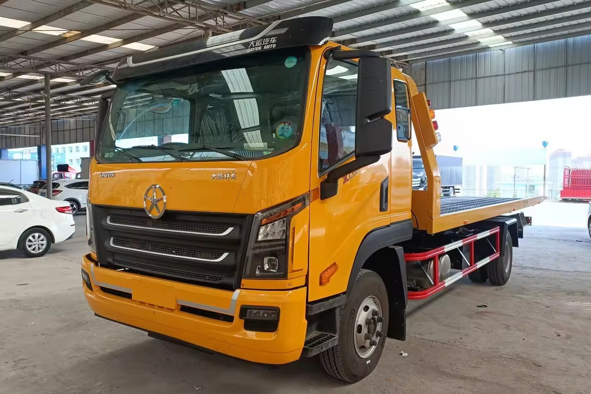 2023 China hot selling brand Dayun Dragon 170 horsepower 4 * 2 obstacle clearing vehicle Wrecker for DAYUN for sales