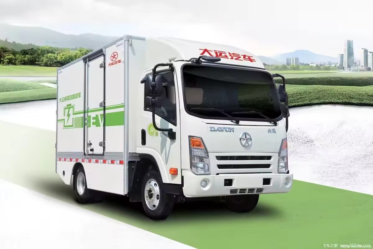 2023 China hot selling new energy Autoplead E3 pure electric 5995*2250*3070 cargo box truck for DAYUN AUTO