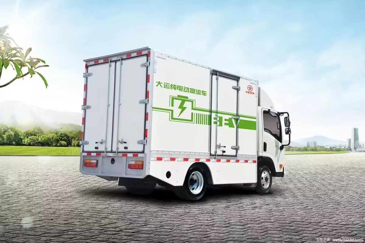 2023 China hot selling new energy Autoplead E3 pure electric 5995*2250*3070 cargo box truck for DAYUN AUTO