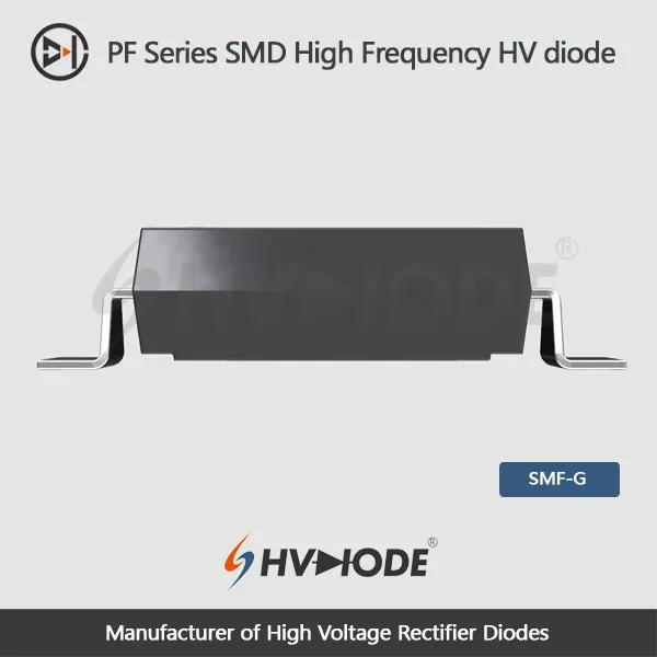 PF20J SMD high voltage diode 20KV, 300mA, 75nS