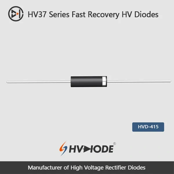 HV37-15F 快恢复高压二极管 15KV, 250mA, 75nS