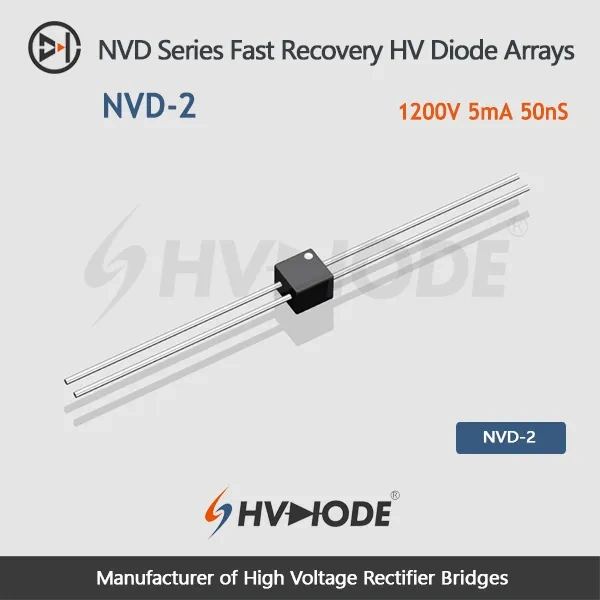 NVD-2 Fast recovery high voltage diode arrays 1.2KV 5mA 50nS