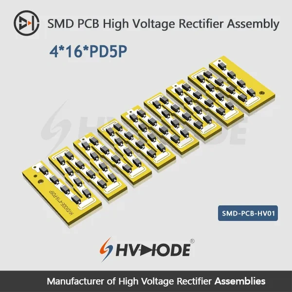 SMD HV PCB整流器组件 4X16XPD5P