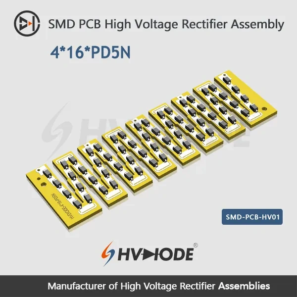 SMD HV PCB整流器组件 4X16XPD5N