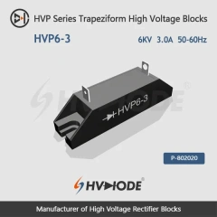HVP6-3 梯形高压整流硅堆 6KV 3A 50-60Hz