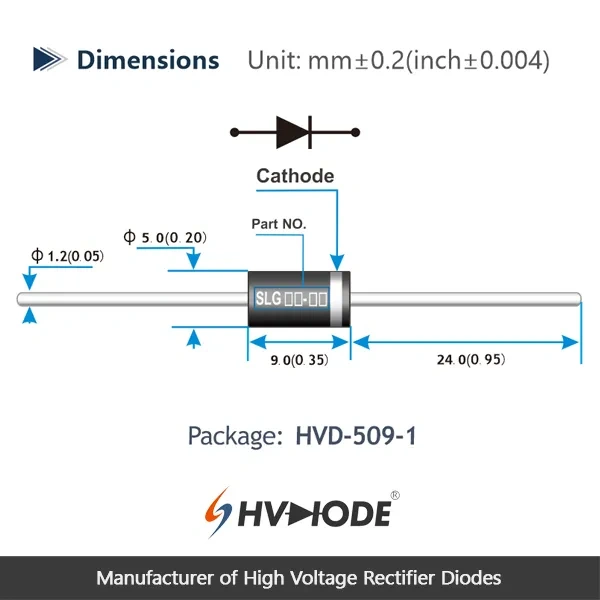 SLG15K-Series GPP Fast Recovery High Voltage Diode