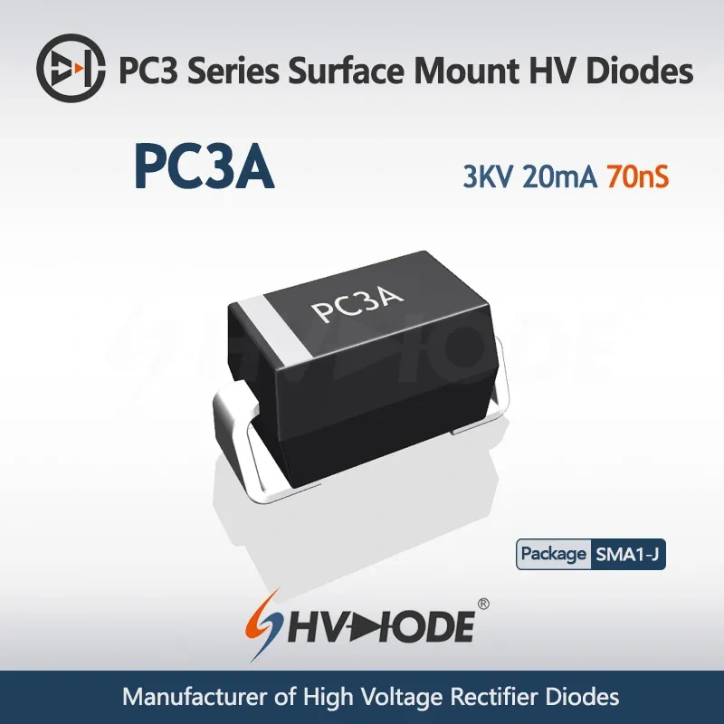PC3 Series Surface Mount HV Diodes