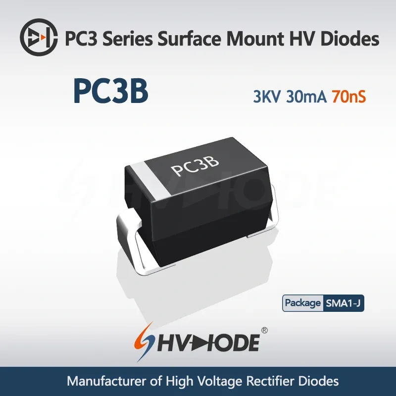PC3 Series Surface Mount HV Diodes