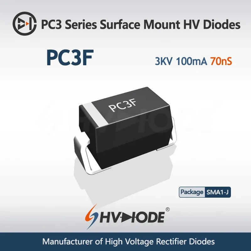PC3 Series Surface Mount HV Diodes