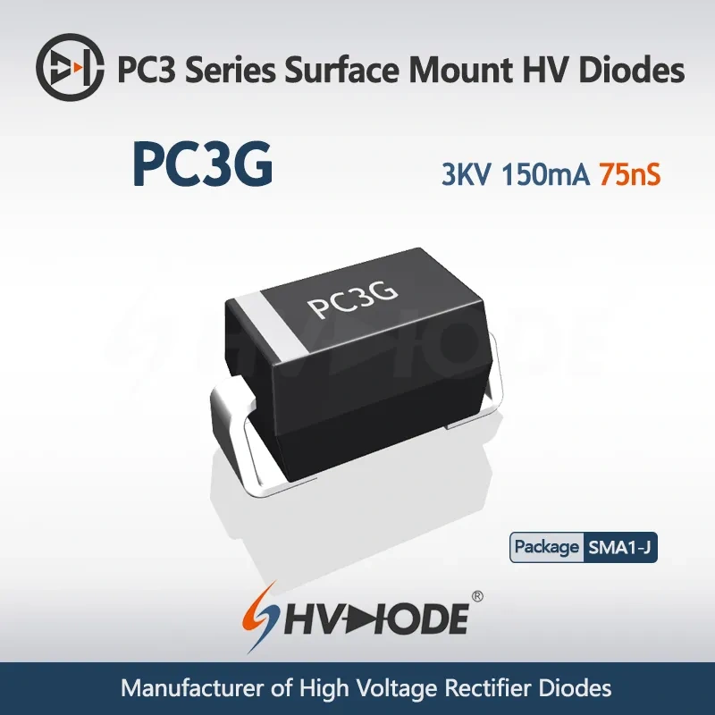 PC3 Series Surface Mount HV Diodes