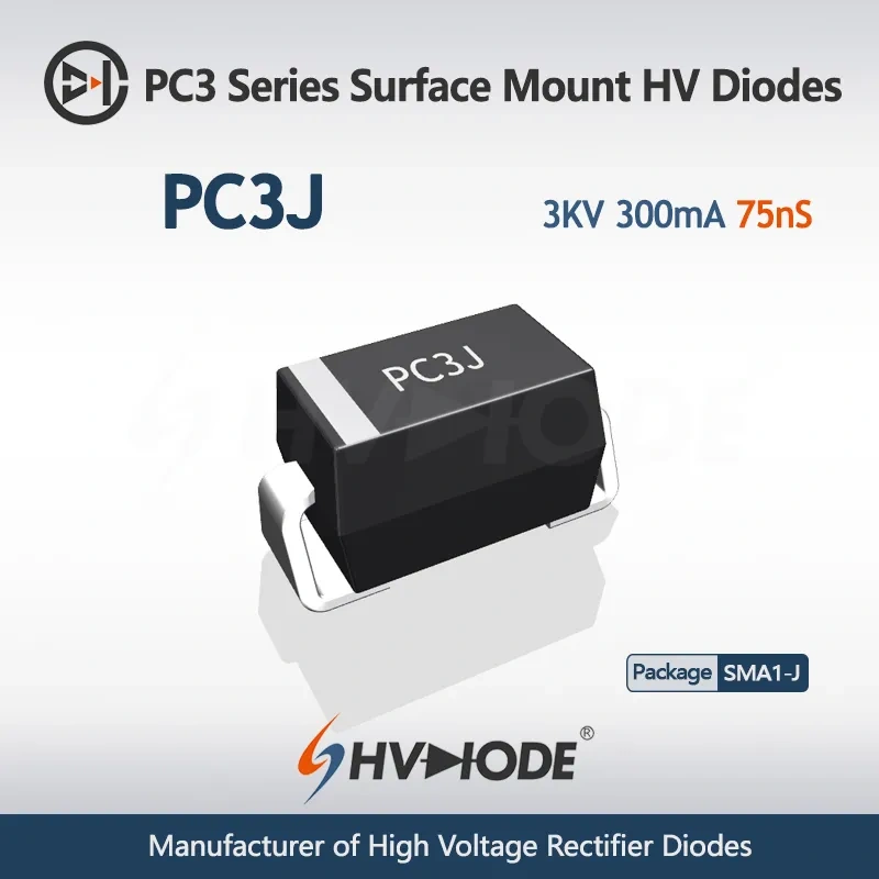 PC3 Series Surface Mount HV Diodes