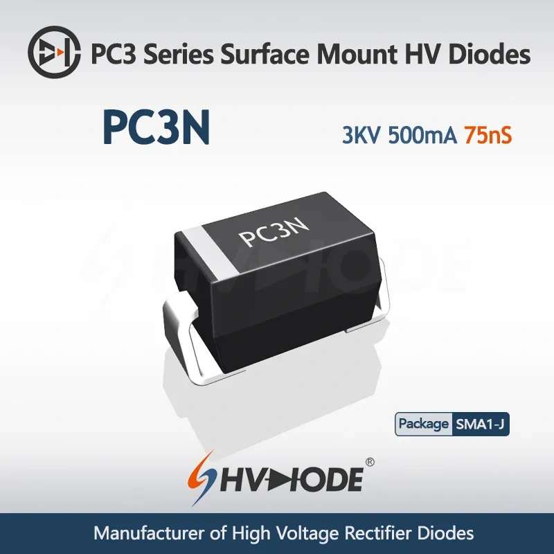 PC3 Series Surface Mount HV Diodes