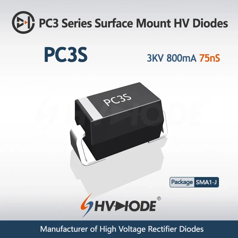 PC3 Series Surface Mount HV Diodes