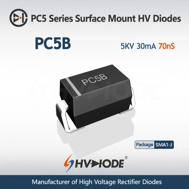 PC5 Series Surface Mount HV Diodes