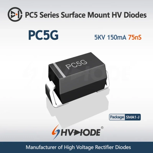 PC5 Series Surface Mount HV Diodes