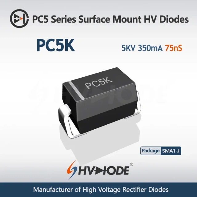 PC5 Series Surface Mount HV Diodes