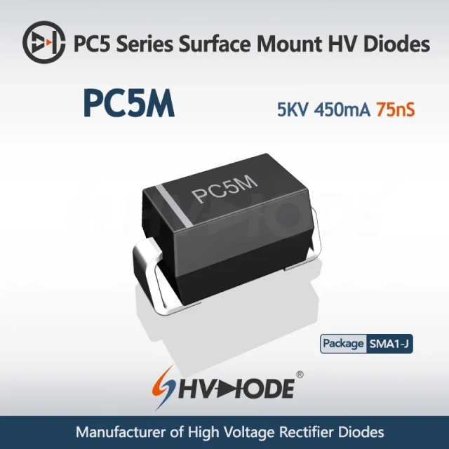 PC5 Series Surface Mount HV Diodes