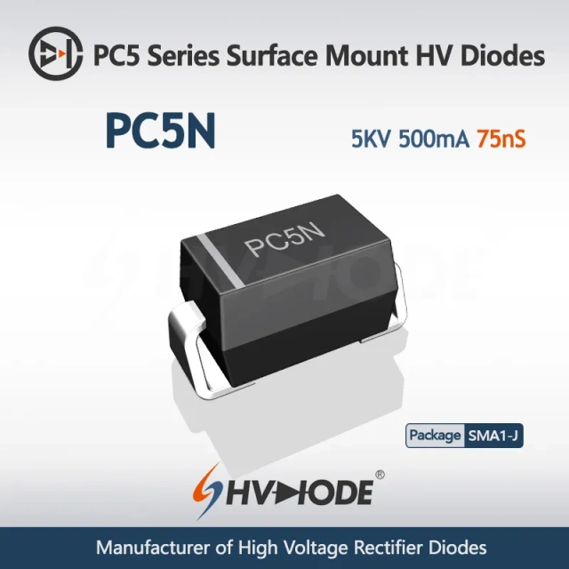 PC5 Series Surface Mount HV Diodes