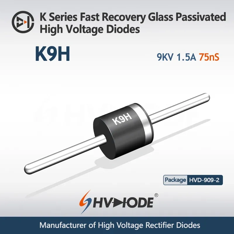 K Series Power Frequency&Fast Recovery Glass Passivated High Voltage Diodes