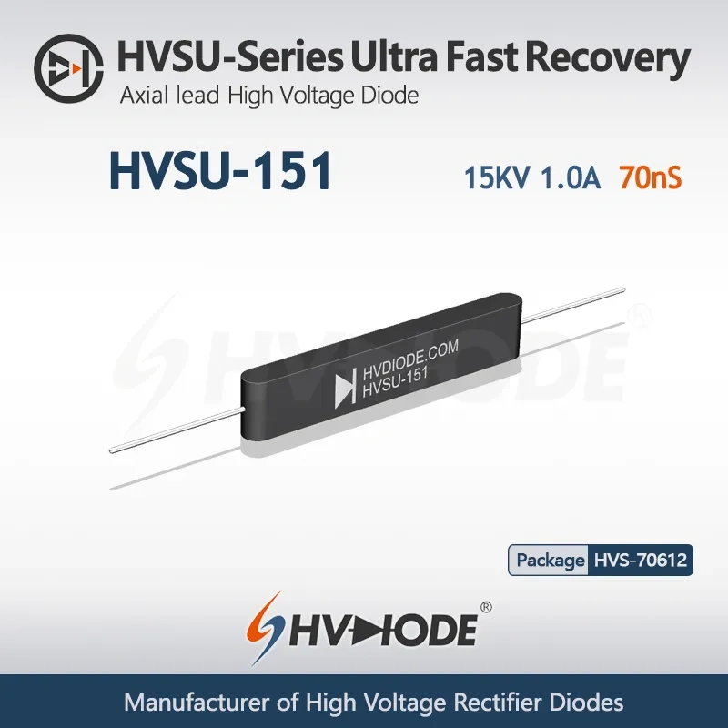 HVSU-151 Ultra Fast Recovery High-Voltage Diode 15KV 1A  70nS