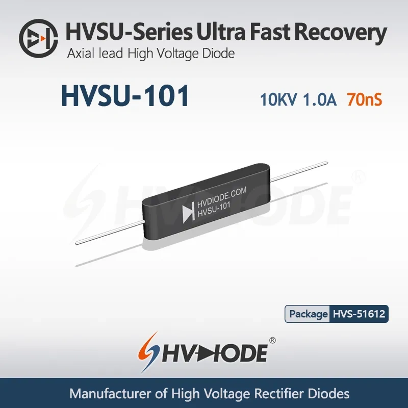 HVSU-101 Ultra Fast Recovery High-Voltage Diode 10KV 1A  70nS