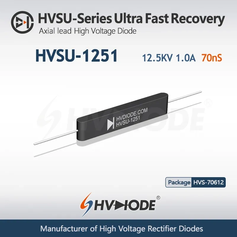 HVSU-1251 Ultra Fast Recovery High-Voltage Diode 12.5KV 1A  70nS