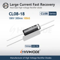 CL08-18 快恢复高压二极管 18KV 300mA 100nS