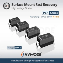PC5 Series Surface Mount HV Diodes