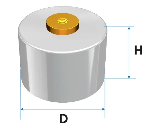 HVCC50K501 High Voltage Ceramic Capacitors 50KV 500pF Y5T