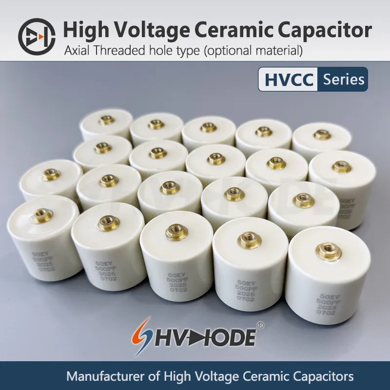 HVCC50K501 High Voltage Ceramic Capacitors 50KV 500pF Y5T