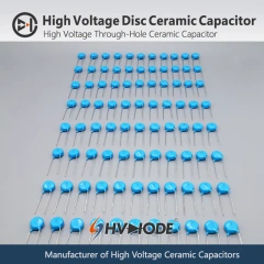 HVDC10K152M High Voltage Disc Ceramic Capacitor 10KV 1500pF Y5U