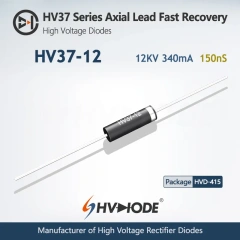 HV37-12 快恢复高压二极管 12KV, 340mA, 150nS