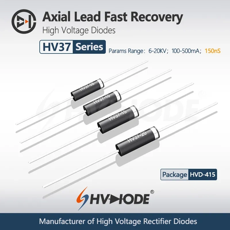 HV37-Series  Axial Lead Fast Recovery High Voltage Diodes