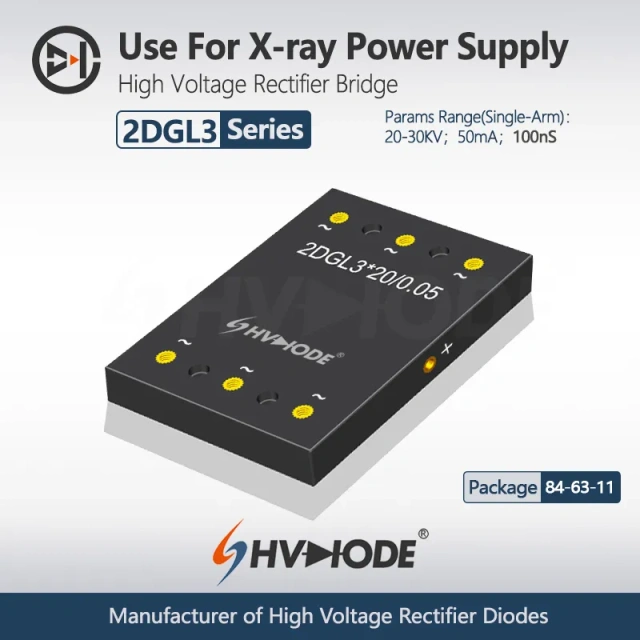 2DLG3 Series High Voltage Rectifier Bridge Used for X-ray power supply