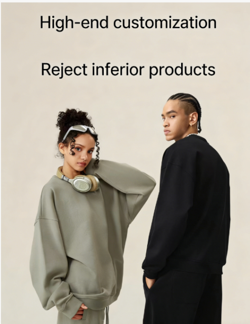 round-neck sweatshirt