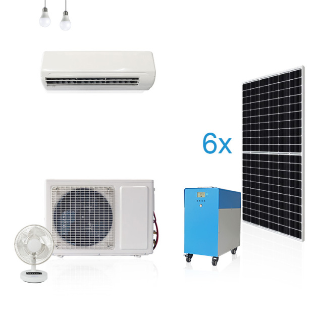 2.0HP Solar Air Conditioner with Panels