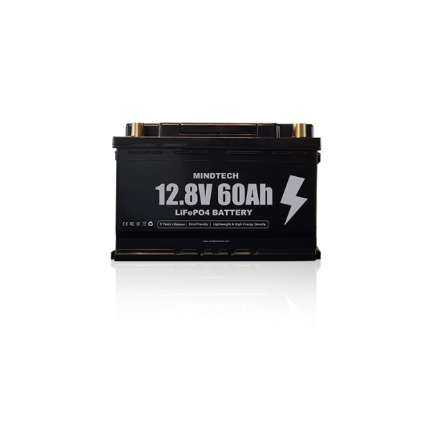 12.8V/60Ah LiFePO4 Lithium Automotive/Car Battery