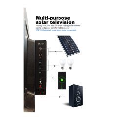 32inch FHD Solar TV With Solar Panel & Rechargeable Battery