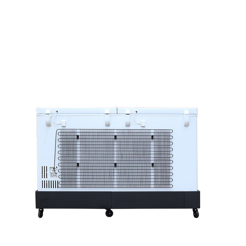 600L Solar Powered AC Chest Refrigerator/Freezer Build-in UPS