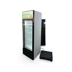 Solar-Powered Generator/IPMS Design for 268L AC Chiller/Commercial Display Glass Door  Fridges, Incorporating an Integrated Battery | UPS