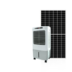 Solar Air-Cooler System with 300W Solar Panel