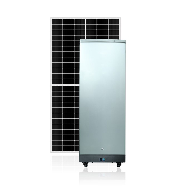 Solar-Powered Upright Freezer | 198L All-in-One Solar Freezer & Ice Maker Kit
