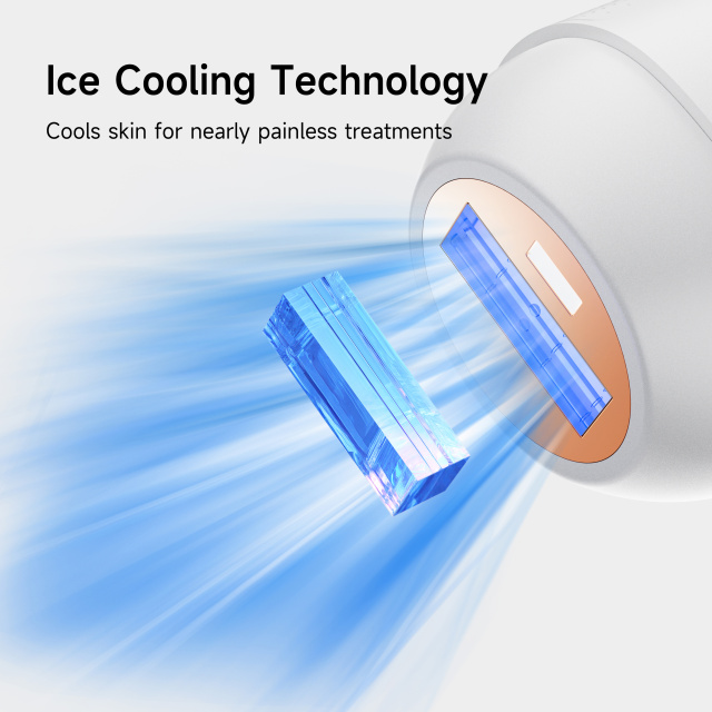 Recharge Painless IPL Hair Remover device Home Use Ipl machine With Sapphire freezing point Epilator for women